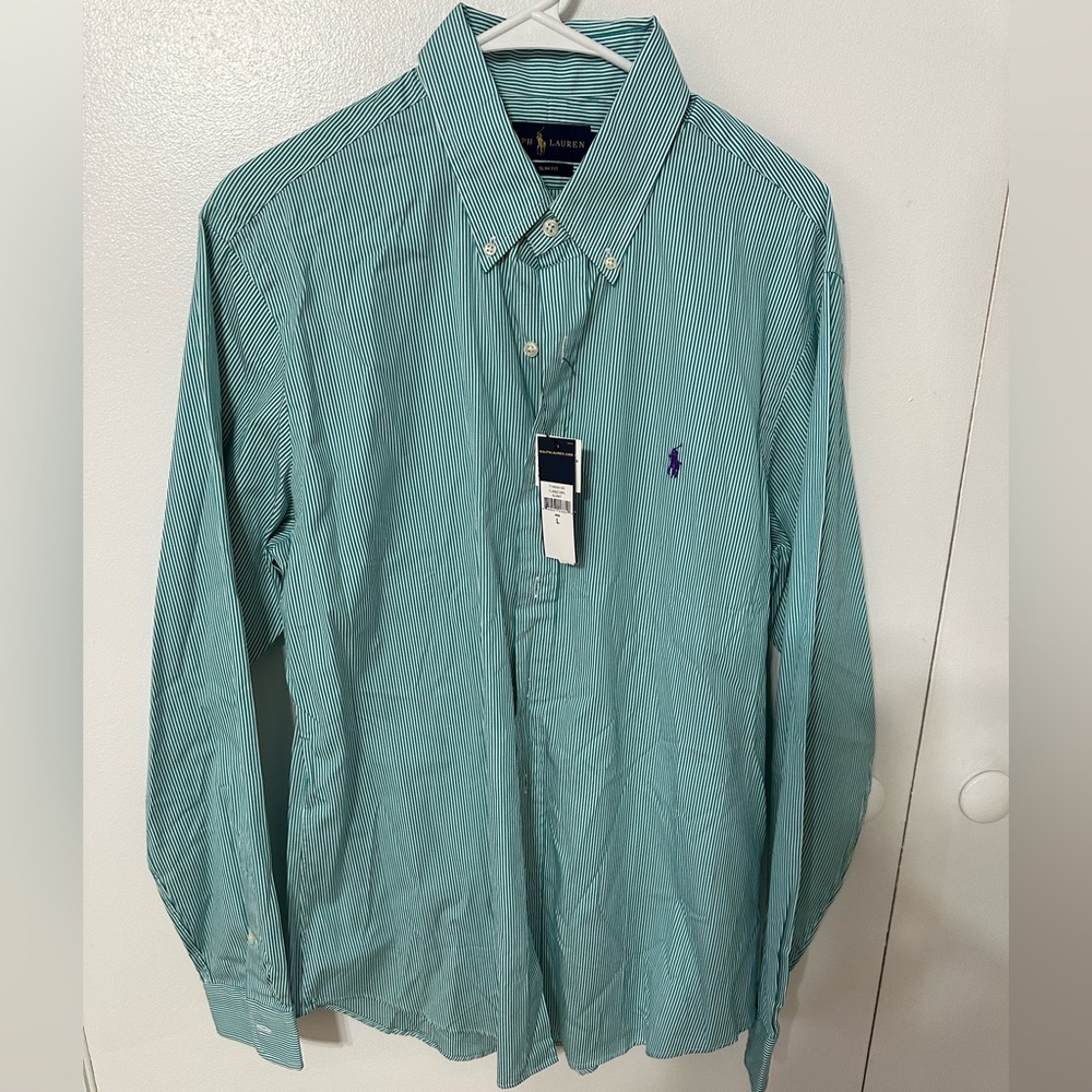 Polo by Ralph Lauren Men's Striped Button Down Shirt